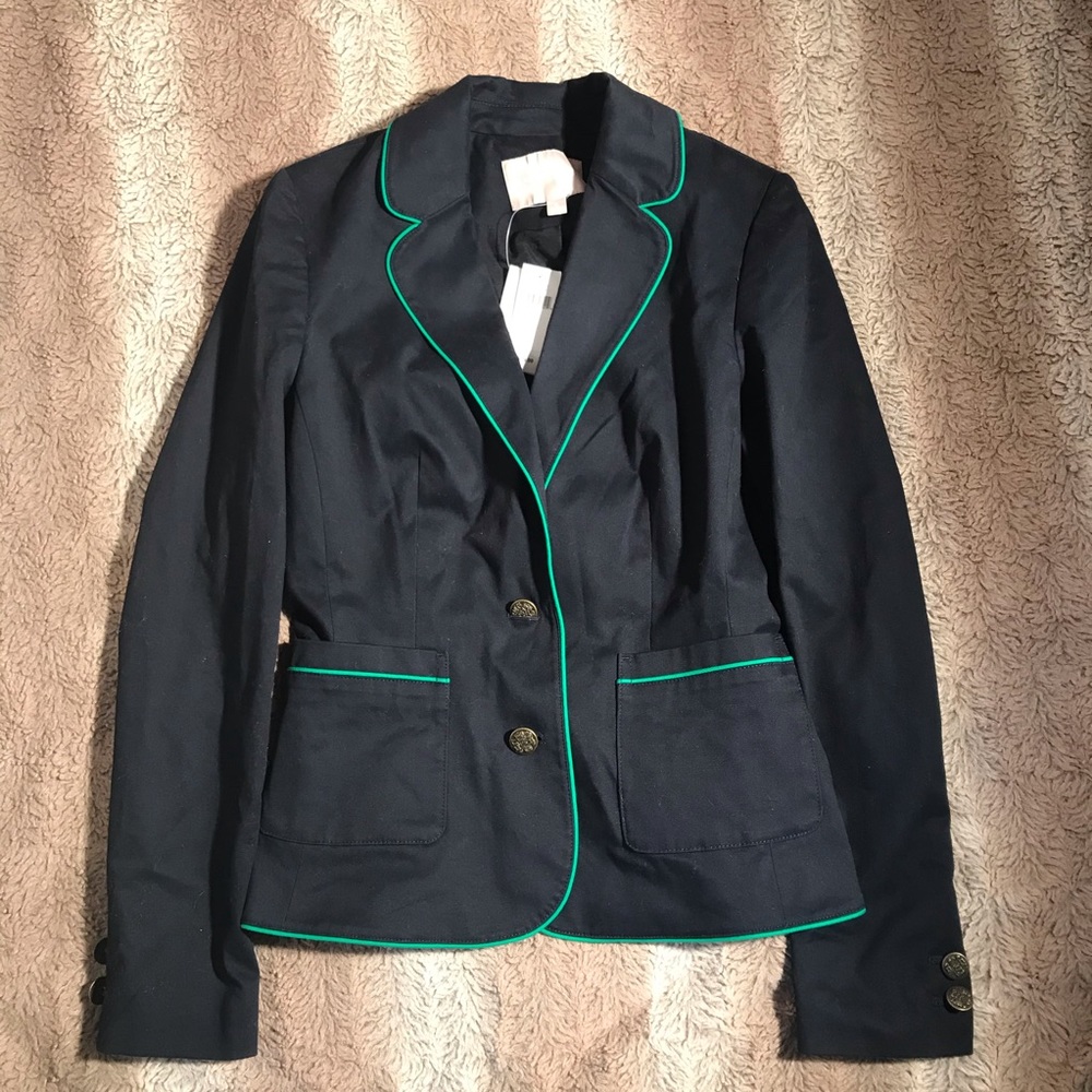 NWT Banana Republic Blue Blazer in size 0